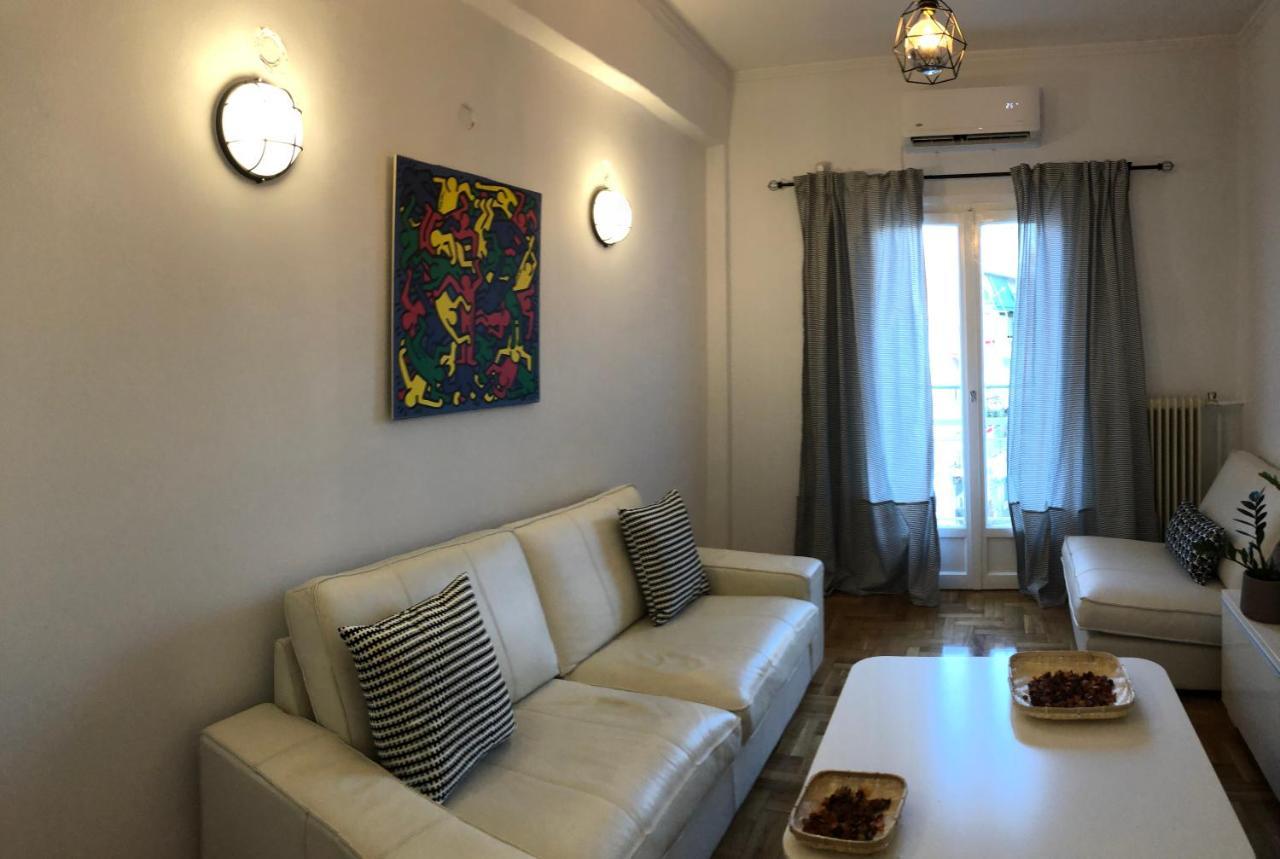 Cosy Apartment In Metaxourgeio Aten Exteriör bild